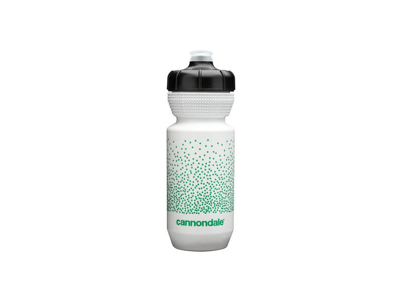Cannondale Gripper Bubbles Bottle White/Green 600ml click to zoom image
