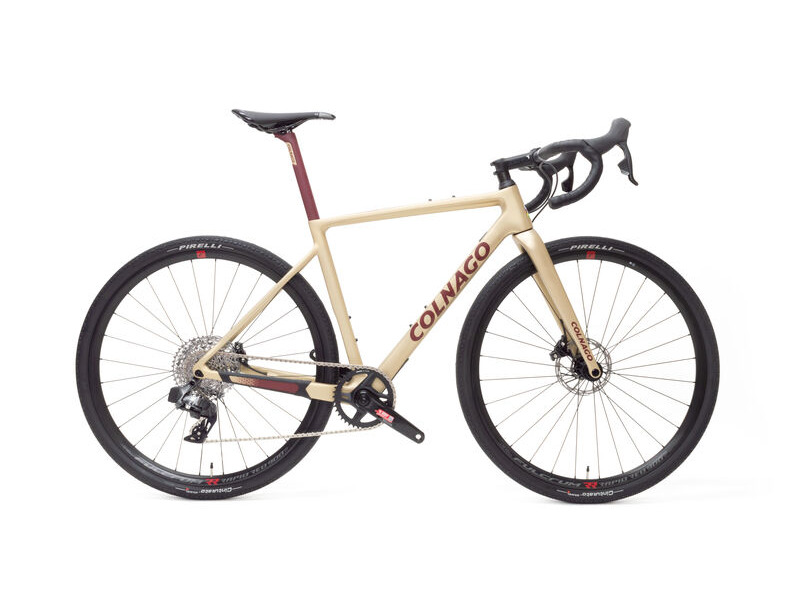 Colnago G3X Carbon Gravel Complete Bike Shimano 822 1x12 Speed Sand & Red, Code: G3sb click to zoom image