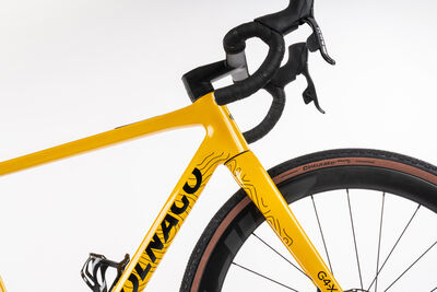 Colnago G4X 2x Carbon Gravel Complete Bike Shimano 820 2x12 Yellow, Code: Mytl click to zoom image