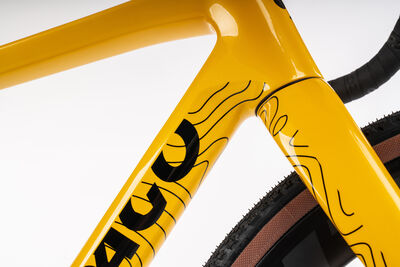 Colnago G4X 2x Carbon Gravel Complete Bike Shimano 820 2x12 Yellow, Code: Mytl click to zoom image