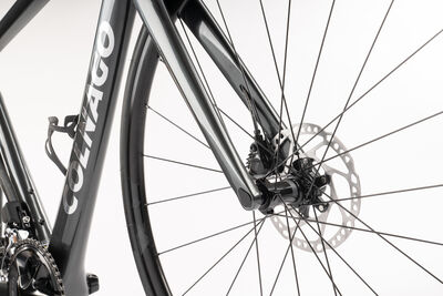 Colnago V4 Disc 2025 Complete Road Bike Ultegra Di2 12 Speed Black Grey, VDDK click to zoom image