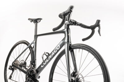 Colnago V4 Disc 2025 Complete Road Bike Ultegra Di2 12 Speed Black Grey, VDDK click to zoom image