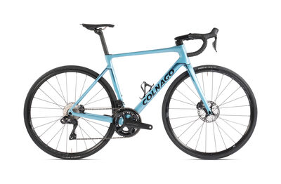 Colnago V4 Disc 2025 Complete Road Bike Ultegra Di2 12 Speed Blue Grey, VDBL 2025