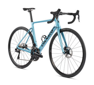 Colnago V4 Disc 2025 Complete Road Bike Ultegra Di2 12 Speed Blue Grey, VDBL click to zoom image