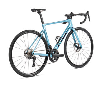 Colnago V4 Disc 2025 Complete Road Bike Ultegra Di2 12 Speed Blue Grey, VDBL click to zoom image