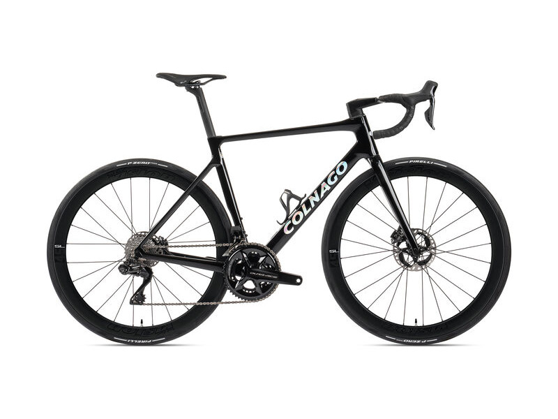 Colnago V4RS Disc 2024 Carbon Road Bike with Dura Ace Di2 Gloss Black, Code: Rvbo click to zoom image