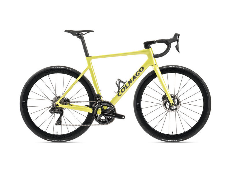 Colnago V4RS Disc 2024 Carbon Road Bike with Dura Ace Di2 Lime, Code: Rvlm click to zoom image