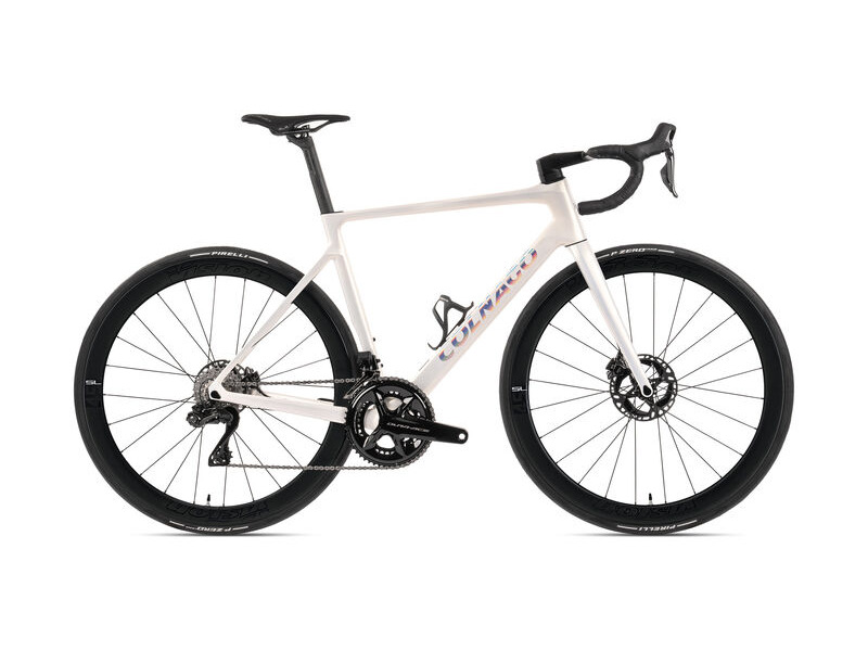 Colnago V4RS Disc 2024 Carbon Road Bike with Dura Ace Di2 White Pearl, Code: Rvwo click to zoom image