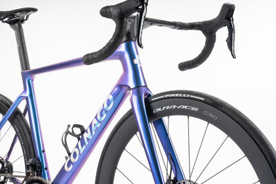 Colnago V4RS Disc 2024 Carbon Road Frameset Iridescent Purple, Code: Rvbu click to zoom image