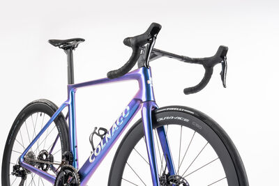 Colnago V4RS Disc 2024 Carbon Road Frameset Iridescent Purple, Code: Rvbu click to zoom image