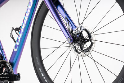 Colnago V4RS Disc 2024 Carbon Road Frameset Iridescent Purple, Code: Rvbu click to zoom image