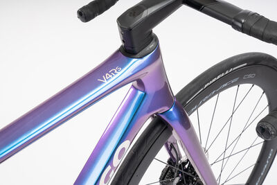 Colnago V4RS Disc 2024 Carbon Road Frameset Iridescent Purple, Code: Rvbu click to zoom image