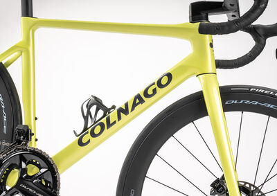 Colnago V4RS Disc 2024 Carbon Road Frameset Lime, Code: Rvlm click to zoom image