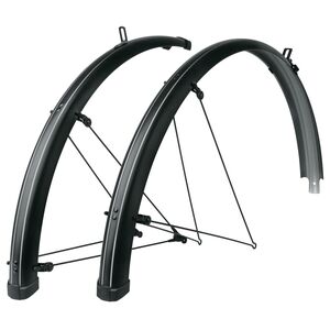 SKS Sks Bluemels Stripes 28" Mudguard: Black/Grey 