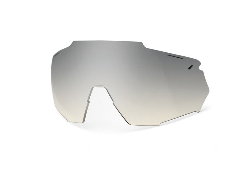 100% Racetrap Replacement Lens - Low-light Yellow Silver Mirror click to zoom image