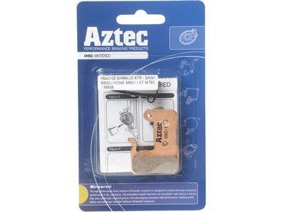 Aztec Organic disc brake pads for Shimano M965 XTR / M966 callipers 