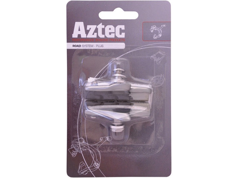 Aztec Road system brake blocks Plus Grey / Charcoal click to zoom image