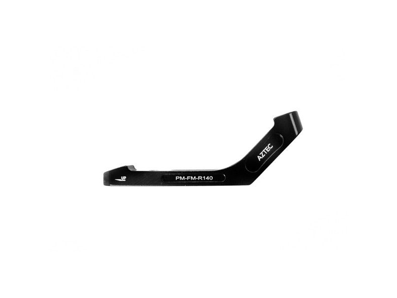 Aztec Adapter for post type caliper to flatmount frame, 140mm rear click to zoom image