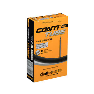 Continental Race Tube - Presta 80mm Valve: Black 700x20-25c 