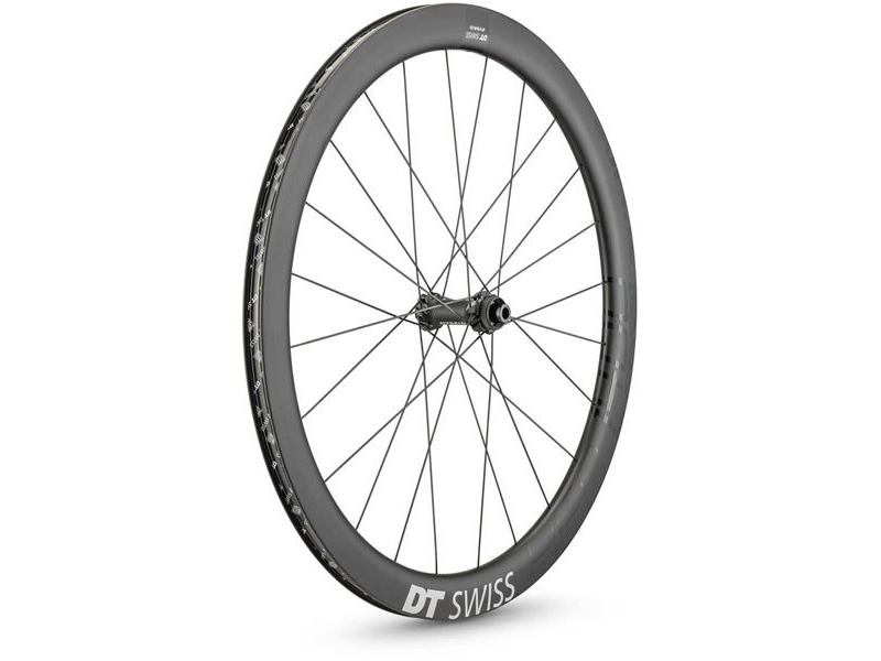 DT Swiss HEC 1400 HYBRID disc brake wheel, 47 x 19 mm rim, 100 x 12 mm axle, front click to zoom image