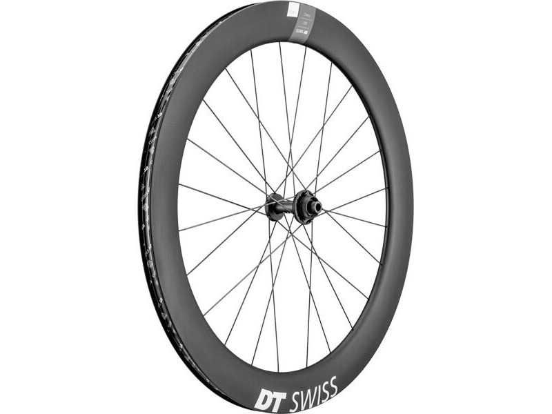 DT Swiss ARC 1400 DICUT disc brake wheel, carbon clincher 62 x 20 mm rim, front click to zoom image
