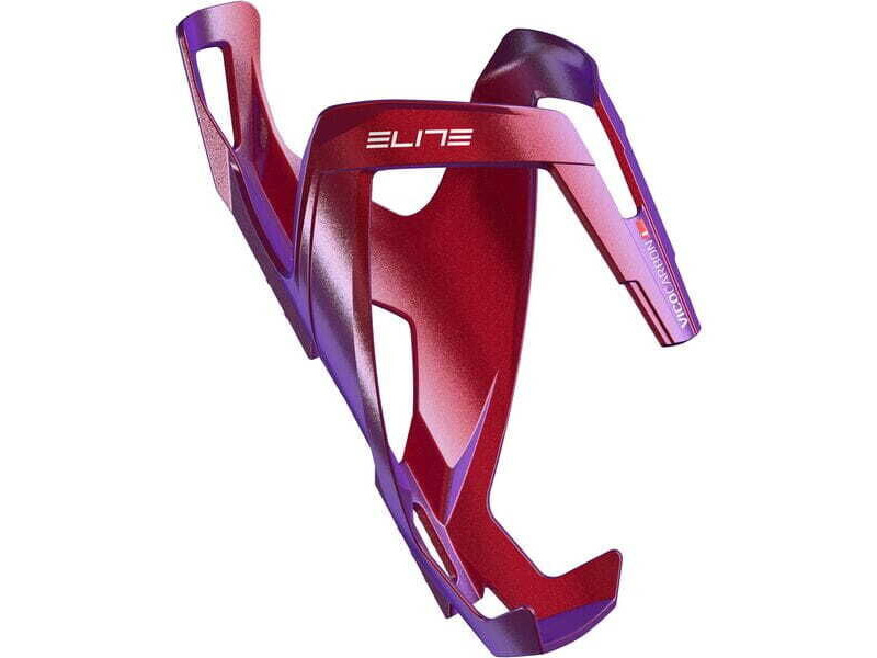 ELITE Vico carbon bottle cage metallic red / white click to zoom image