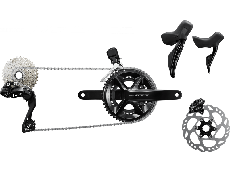 SHIMANO 105 R7100 Di2 Groupset click to zoom image