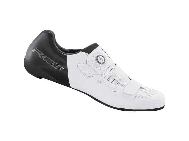 SHIMANO RC5 (RC502) SPD-SL Shoes, White click to zoom image