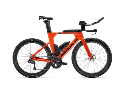 Argon 18 E117 Disc Flaming Red Ultegra Di2 int. cockpit 2025