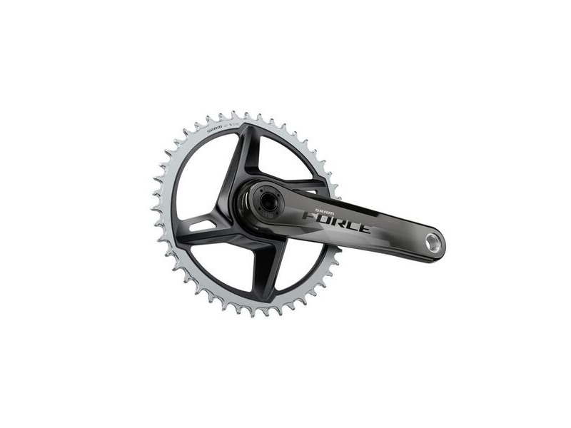 SRAM Force 1x Crankset - D1 Axs Dub Gloss Direct Mount (Bb Not Included) Natural Carbon 12spd click to zoom image