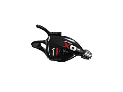 SRAM X01 Shifter - Trigger - 11 Speed Rear W Discrete Clamp Red 11 Speed