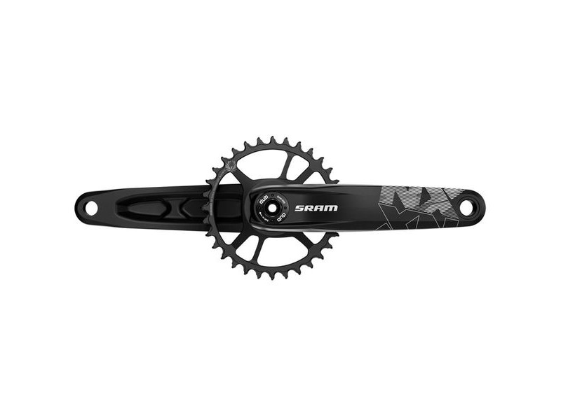 SRAM Crank Nx Eagle Boost 148 Dub 12s W Direct Mount 32t X-sync 2 Steel Chainring Black (Dub Cups/Bearings Not Included) Black click to zoom image