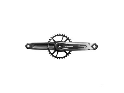 SRAM Crankset Sx Eagle Boost 148 Dub 12s With Direct Mount 32t X-sync 2 Steel Chainring A1: Black 