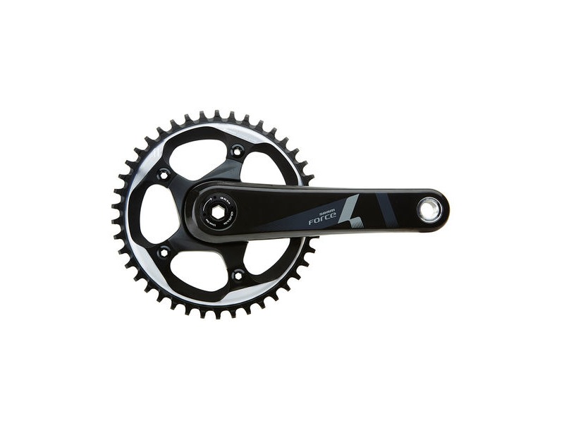SRAM Force1 Crank Set BB30 172.5mm W/ 42t X-sync Chainring (BB30 Bearings Not Included) 11spd 172.5mm 42t click to zoom image