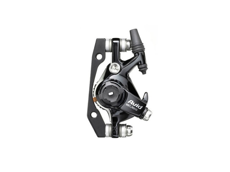Avid BB7 - Road - S - Black Ano - 160mm Hs1 Rotor (Front Or Rear-includes Is Brackets Stainless Cps & Rotor Bolts): Black 160mm click to zoom image