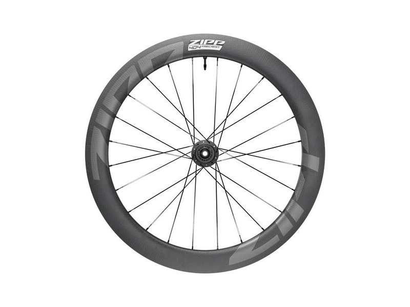 Zipp Wheel - 404 Firecrest Carbon Tubeless Disc Brake Center Locking 700c Front 24spokes 12x100mm Standard Graphic B1: click to zoom image