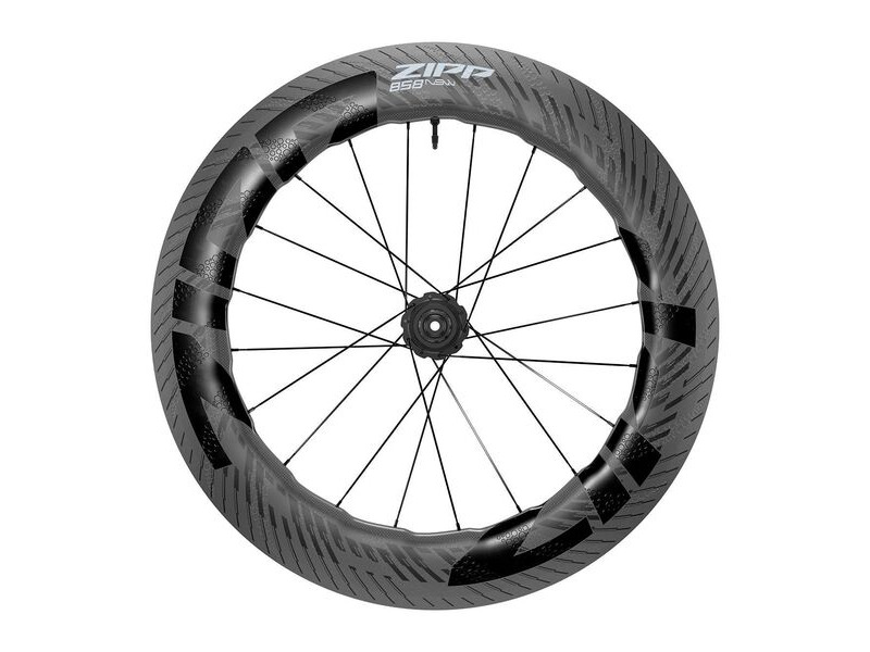 Zipp Wheel - 858 Nsw Carbon Tubeless Disc Brake Center Locking 700c Rear 20spokes Sram 10/11sp 12x142mm Standard Graphic C1: 12x142mm click to zoom image