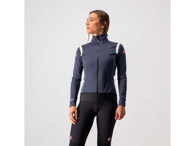 Castelli Alpha RoS 2 Light Women's Jacket Dark Steel Blue/Soft Pink