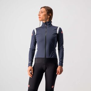 Castelli Alpha RoS 2 Light Women's Jacket Dark Steel Blue/Soft Pink 