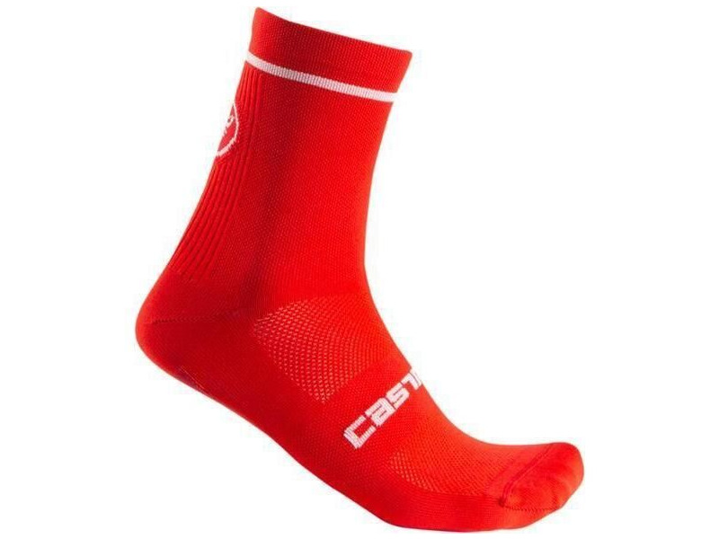 Castelli Entrata 13 Socks Red click to zoom image