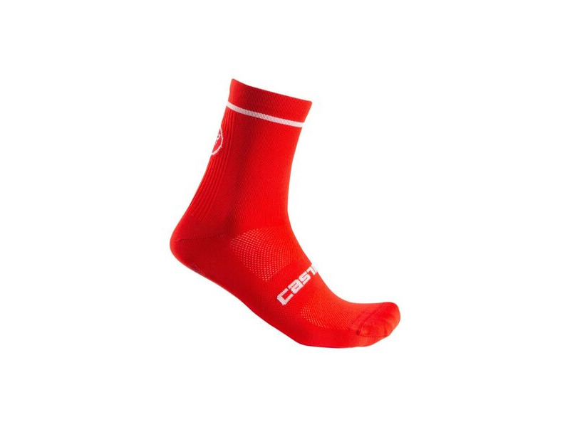 Castelli Entrata 9 Socks Red click to zoom image