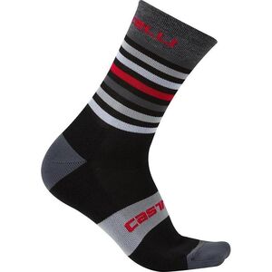 Castelli Gregge 15 Socks Black/Red 
