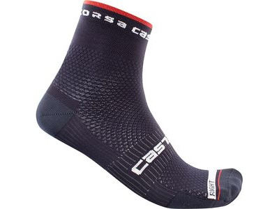 Castelli Rosso Corsa Pro 9 Socks Savile Blue