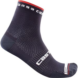 Castelli Rosso Corsa Pro 9 Socks Savile Blue 