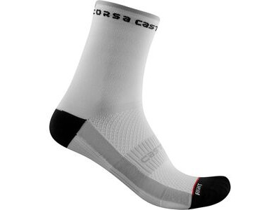 Castelli Rosso Corsa Women's 11 Socks Black/White