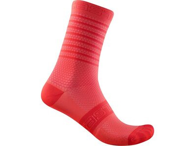 Castelli Superleggera Women's 12 Socks Brilliant Pink