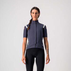 Castelli Gabba RoS Short Sleeve Women's Jersey Dark Steel Blue/Soft Pink 