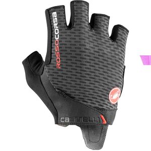 Castelli Rosso Corsa Pro V Gloves Dark Gray 