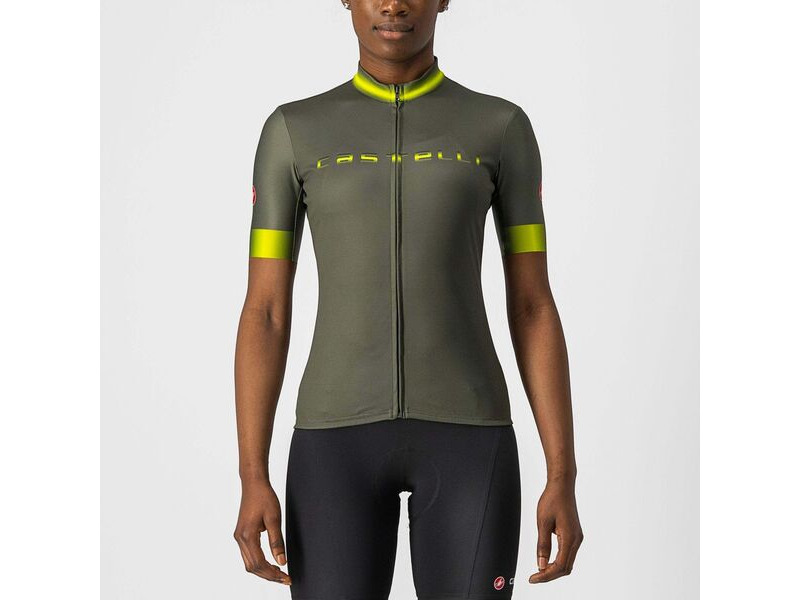 Castelli Gradient Women's Jersey Military Green click to zoom image