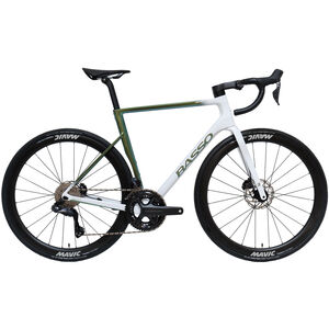 Basso Bikes Astra Ultegra Di2/Cosmic S Pop Green Bike 